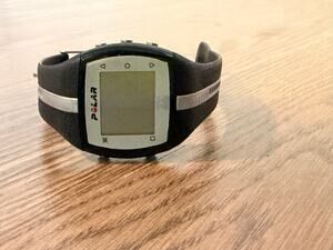 Polar FT7 Digital Watch Women Heart Rate Monitor Silver Black NEW BATTERY Works